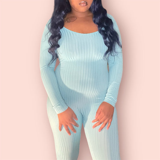 Teal Jumpsuit