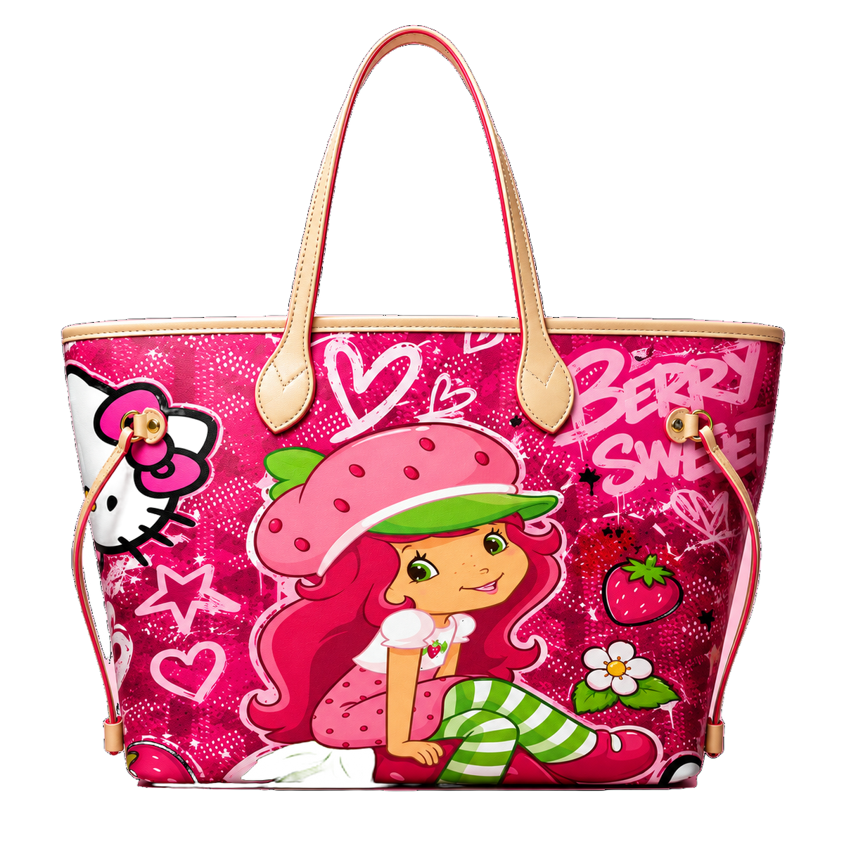 Strawberry shortcake tote - remove_bg